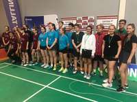 Skolu komandu čempionātā badmintonā liepājnieki izcīna bronzu