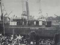 Kuģa ”Saratov” sagaidīšanas rekonstrukcijā piedalīsies vairāki simti liepājnieki