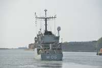 Jūras spēku kuģis “Tālivaldis” pabeidzis dežūru NATO 1.pastāvīgajā jūras pretmīnu grupā