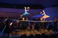 Barselonas leļļu teātris ar Stravinska baletu ”Petruška” iepriecina bērnus Liepājā