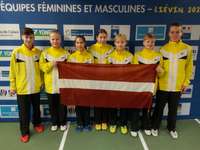 Badmintonisti gūst pieredzi Eiropas U15 čempionātā Francijā