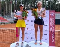 Patrīcija Špaka kļūst par Latvijas čempioni tenisā