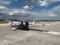 “airBaltic” Pilotu akadēmija saņem astoto Diamond Aircraft lidmašīnu