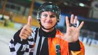 Sintija Čamane – pirmā sieviešu tiesnese ”Optibet” hokeja līgā