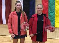 Liepājas jaunās badmintonistes piedalās Eiropas mēroga turnīrā