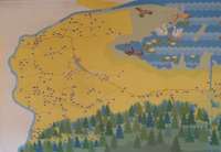 Atjaunos gleznoto Otaņķu pagasta karti