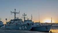 NATO 1. pastāvīgā jūras pretmīnu grupa Baltijas jūrā veic mācības “Hodops”