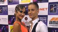Biele un Kravčuka sasniedz pusfinālu pasaules čempionātā jauniešiem Latīņamerikas dejās