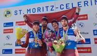 Latvija sev veiksmīgo Eiropas čempionātu pabeidz ar triumfu stafetē