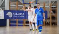 Raivis Svilis gūst savus pirmos vārtus Latvijas U-19 telpu futbola izlases sastāvā