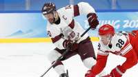 Latvija noslēdz Pekinas olimpisko spēļu hokeja turnīru bez uzvarām