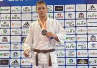 Džudo cīkstonis Maksims Duinovs izcīna bronzas medaļu Eiropas kausā junioriem