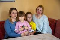 Ukrainas bēgļi Liepājā: ”Ļoti ceram, ka viss drīz beigsies”