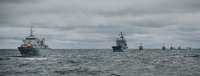 Liepājā ostas vizītē ierodas NATO 1. pastāvīgā jūras pretmīnu grupa