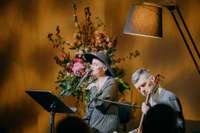 Foto: Rēzija Kalniņa un Kaspars Zemītis ar mūziku un dzeju saviļņo klausītājus Liepājā