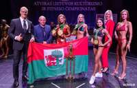 Liepājas fitnesa pārstāves dominē Lietuvas čempionātā