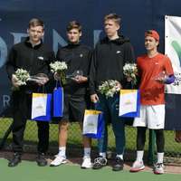 Liepājnieks kopā ar Ukrainas tenisistu uzvar starptautiskajās tenisa sacensībās jauniešiem