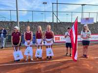 Latvijas meiteņu U14 tenisa izlase izcīna 4.vietu
