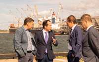 Kazahstāna ieinteresēta paplašināt sadarbību ar ostu