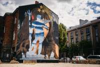 Pasta ielas sienas gleznojums iekļuvis pasaules ielu mākslas balsojuma simtniekā