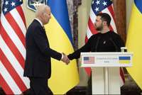 Baidens: Atbalsts Ukrainai neatslābs