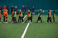 Mācību spēles aizvada jaunie futbolisti