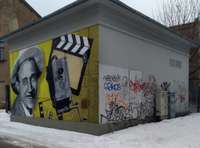 Grafiti mākslinieki Nazko un Saken: Privātīpašumus liekam mierā