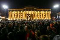 Tbilisi turpinās protesti pret “ārvalstu aģentu” likumu