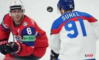 Slovākijas hokejisti uzvar pamatlaikā un ceturtdaļfināla ceļazīmes izcīnīšanu atstāj Latvijas izlases rokās