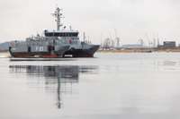 Jūras spēki evakuē cilvēku no kuģa “Hamburg” netālu no Liepājas