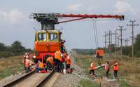 Krimas austrumos nodarīti bojājumi dzelzceļam