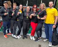 Liepājas komanda “Libava Powerlifting” veiksmīgi nostartē Latvijas čempionātā spiešanā guļus