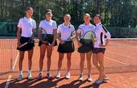 Liepājas Tenisa sporta skolas U14 meiteņu izlase triumfē Latvijas klubu komandu čempionātā