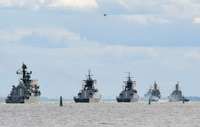 Krievija sāk karaflotes manevrus Baltijas jūrā
