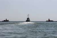 Krievija paziņo, ka iznīcinājusi četrus Ukrainas kuterus Melnajā jūrā