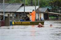 Brazīlijā vētrās un plūdos 41 bojāgājušais