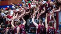 Pirmdien pie Brīvības pieminekļa sagaidīs Latvijas vīriešu basketbola izlasi