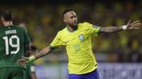 Neimars ar diviem gūtiem vārtiem Brazīlijas futbola izlases rindās PK kvalifikācijā labo Pelē rekordu