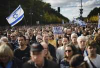 Eiropas pilsētās notiek protesti pret antisemītismu un mītiņi palestīniešu atbalstam