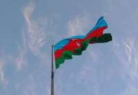 Alijevs paceļ Azerbaidžānas karogu virs bijušās Stepanakertas