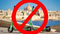Maltā aizliegs elektroskrejriteņu nomu