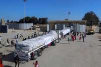 Gazas joslā no Ēģiptes ievesta nākamā humānās palīdzības krava