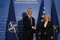 NATO pauž bažas par ļaunprātīgo Krievijas iejaukšanos Bosnijā