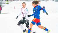 Olgai Ševcovai “hat-trick” Latvijas futbola izlases uzvarā pār Andoru