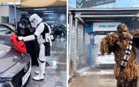 “Star Wars” producenti sūdz tiesā Čīles automazgātuvi “Star Wash”