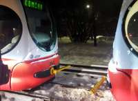 Video: Atjaunota īslaicīgi traucētā tramvaju satiksme
