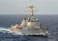 ASV karakuģis notriec Jemenas hutiešu raidītu dronu un raķeti