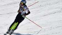 Dženifera Ģērmane Pasaules kausa posmā kalnu slēpošanā slalomā ar 22. vietu atkārto Leldes Gasūnas rekordu