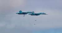 Ukraina notriekusi trīs Krievijas iznīcinātājus-bumbvedējus Su-34