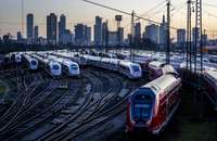 Vācijā sešas dienas streikos pasažieru vilcienu vadītāji